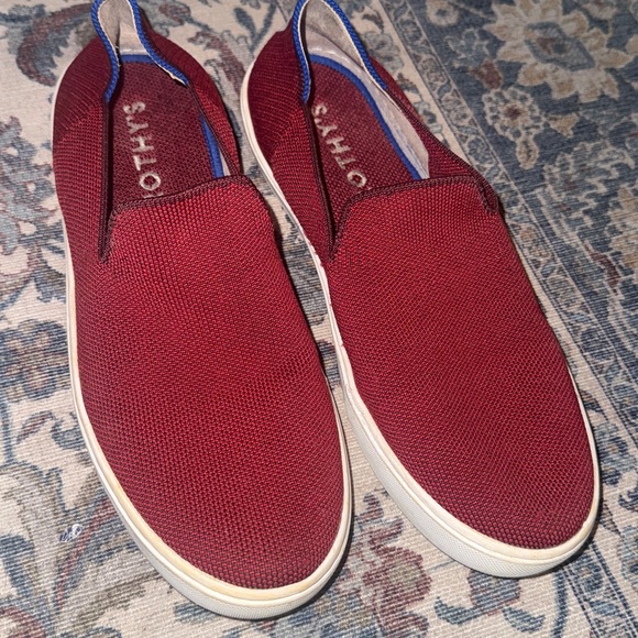 Rothy's womens Burgundy Slip-On Loafers - Picture 3 of 4
